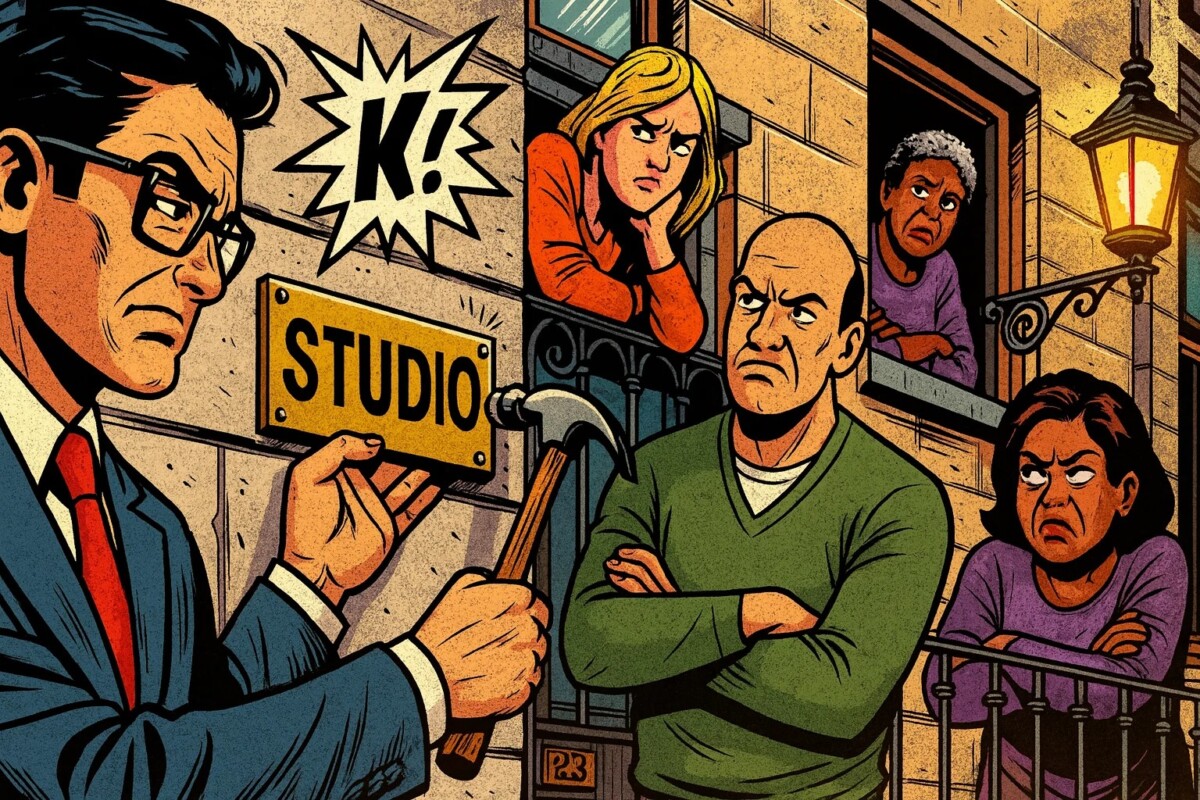 Targa studio professionale: il condominio può vietarla sulla facciata?